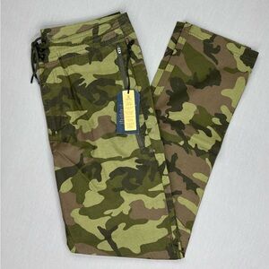 ROARK LAYOVER CAMO PANTS STRAIGHT LEG TRAVEL STRETCH
